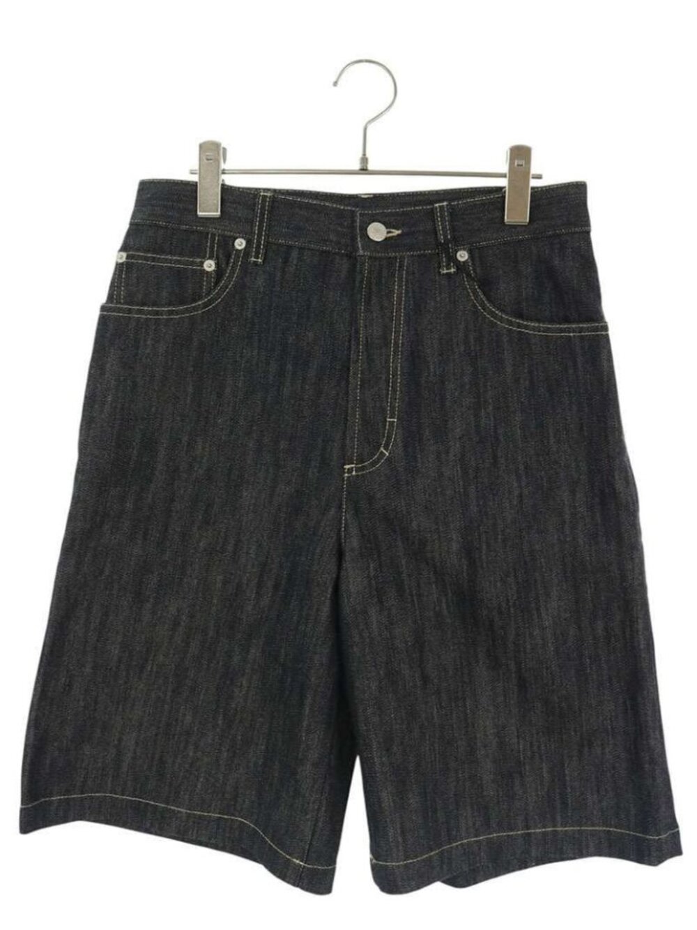 Gucci Jacquard Detail Denim Shorts 28